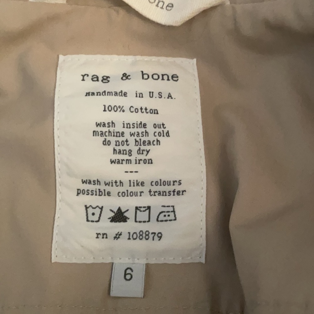 Rag And Bone Trench Coat View 5